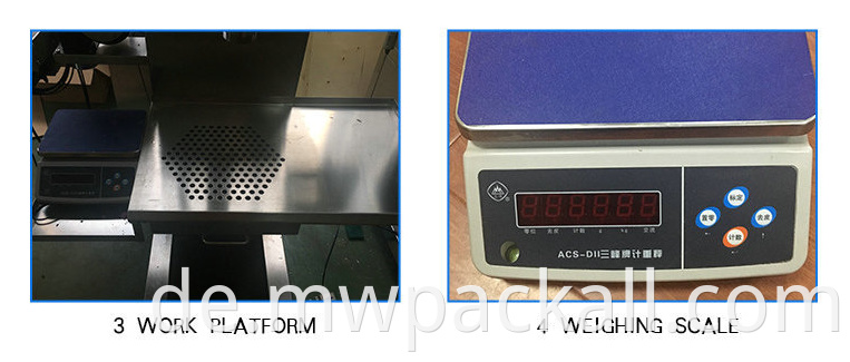 Automatisches trockenes Pulver kleiner Partikelwaagefüllmaschine / Pulver -Dosiermaschine / Schneckenfüller